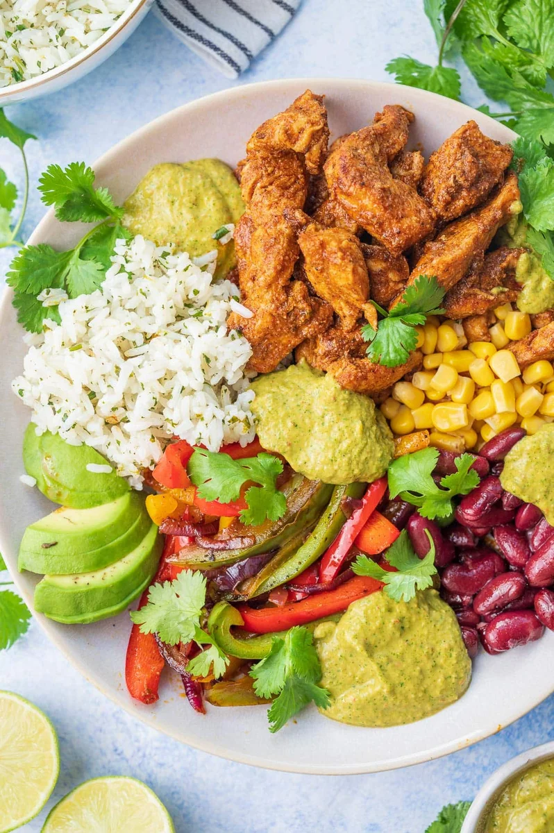 Chicken Fajita Bowls