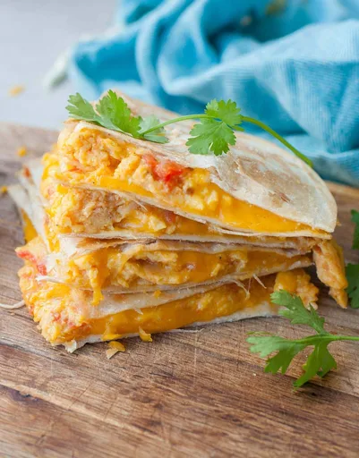 Easy breakfast quesadilla recipe