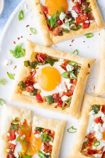 Tartas de hojaldre para el desayuno