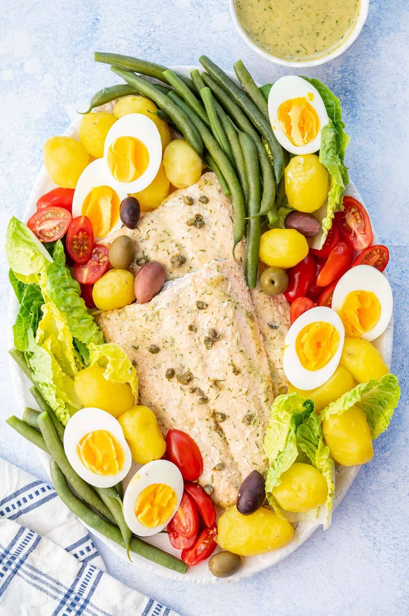 Salmon Nicoise Salad