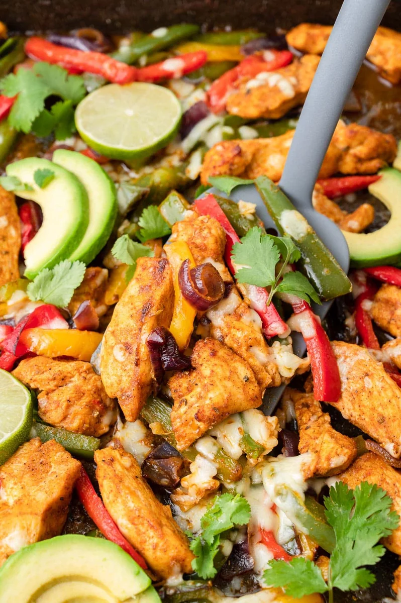 Sheet Pan Chicken Fajitas