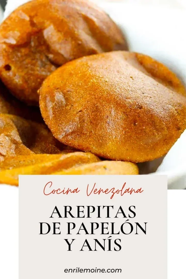 Arepitas dulces con papelón y anís