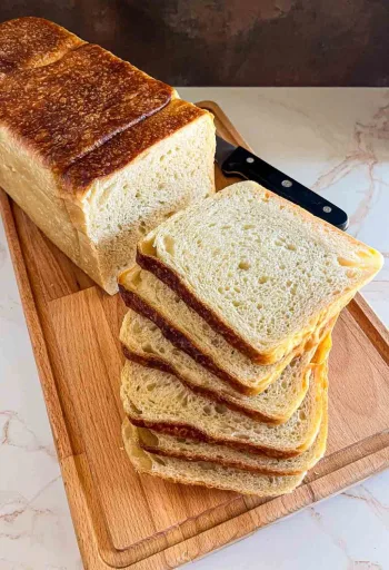 Pan de sándwich de masa madre