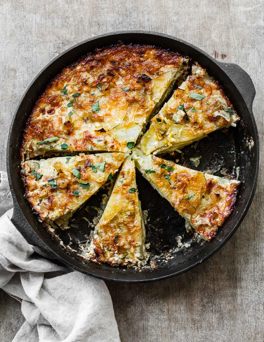 Cheesy French Potato Galette