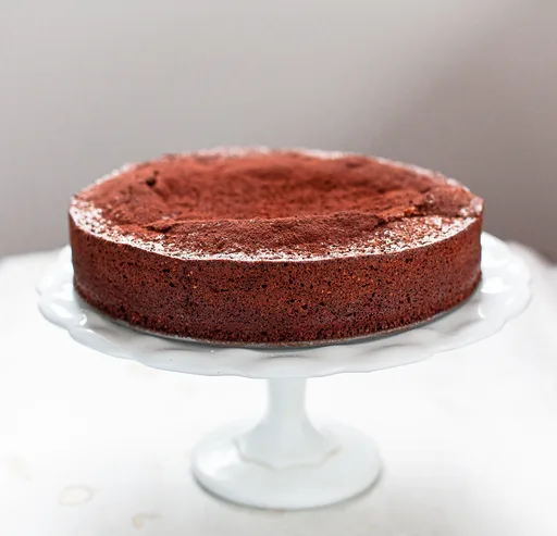 Flourless Chocolate Caprese Cake