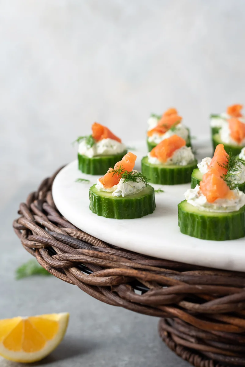 Smoked Salmon Appetizer Bites