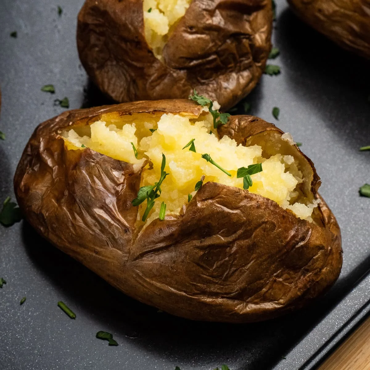 Jacket Potatoes in the Oven (Baked Potatoes)