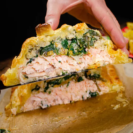 Salmón Wellington