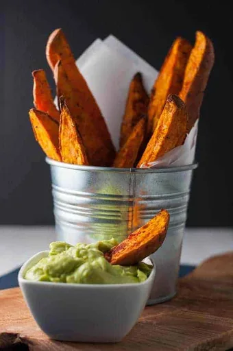 Smoky Sweet Potato Wedges