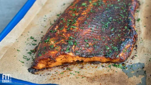 Receta de salmón al grill