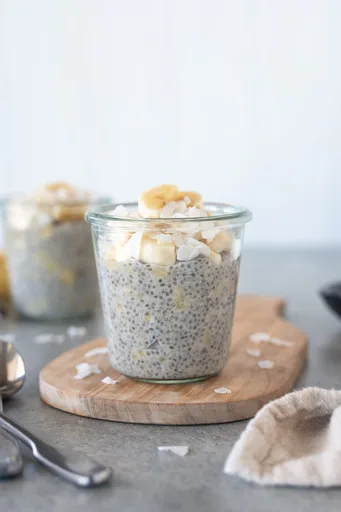 Banana Chia Pudding