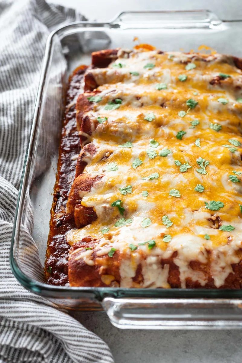Easy Chicken Enchiladas