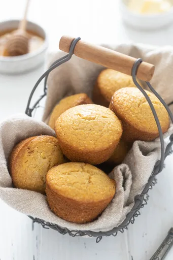 Honey Cornbread Muffins