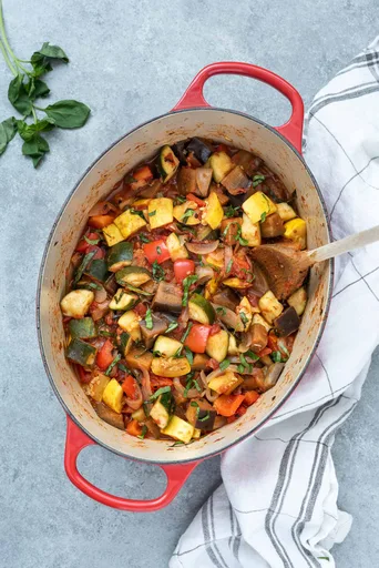 Receta Fácil de Ratatouille