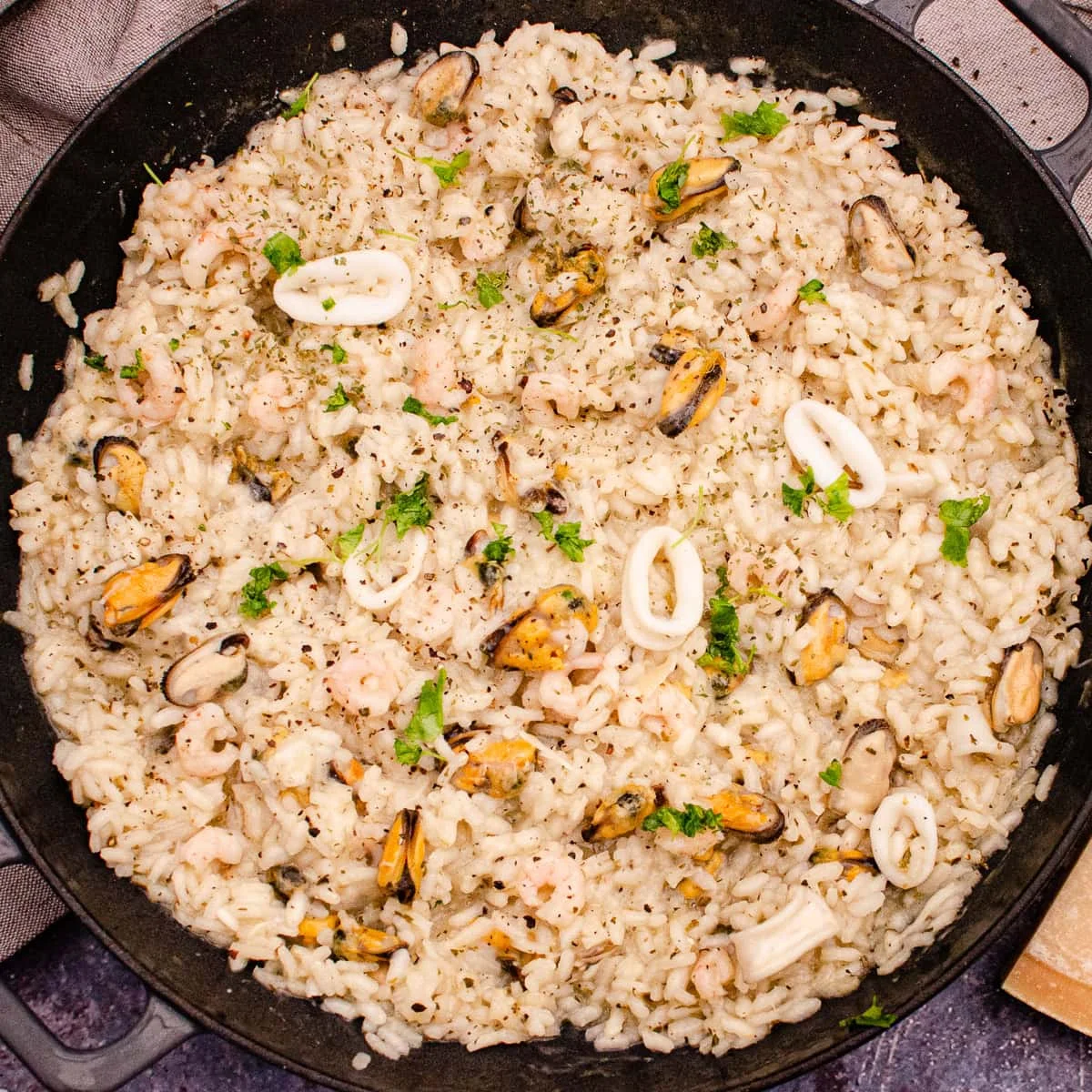 Mixed Seafood Risotto