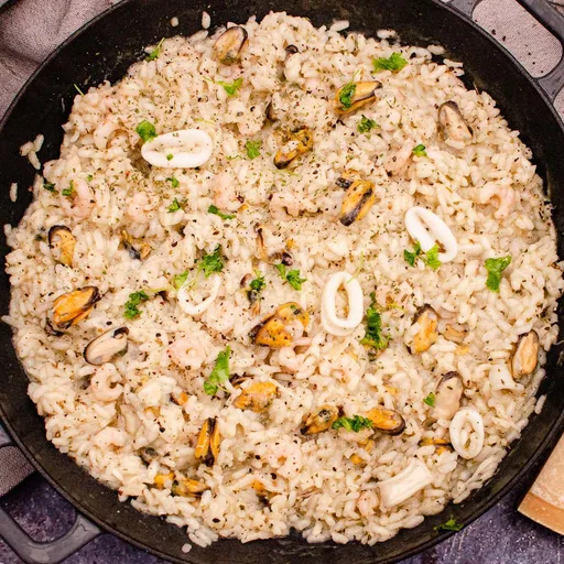 Risotto de marisco