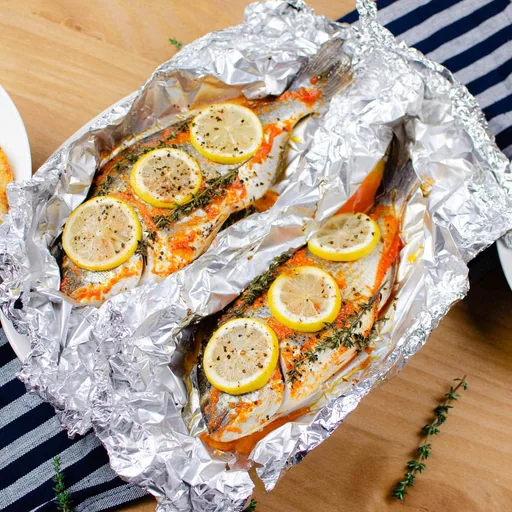 Sea Bream With Garlic And Chilli