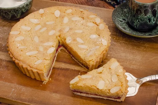 Raspberry Frangipane - Almond Bakewell Tart