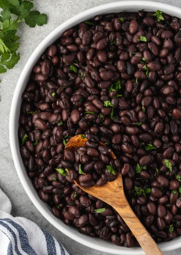 Judías negras en Instant Pot (sin remojo)