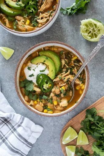 Instant Pot White Chicken Chili