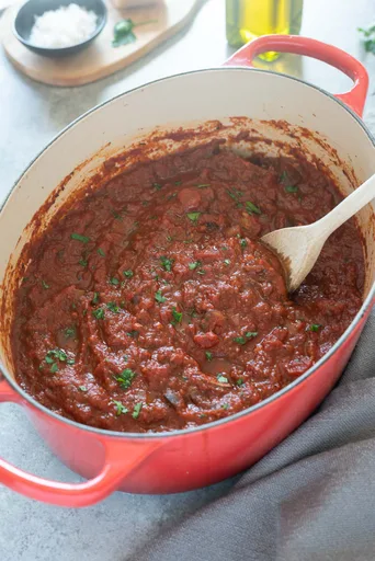 Salsa de carne casera