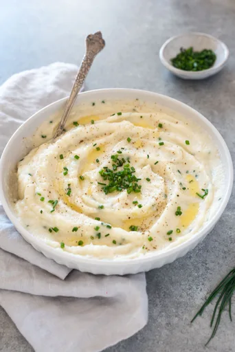 Puré de coliflor con ajo