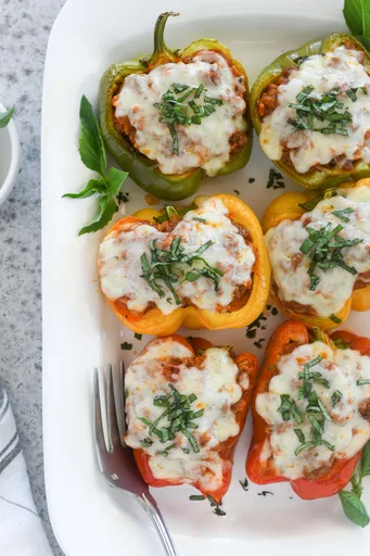 Pimientos rellenos a la italiana