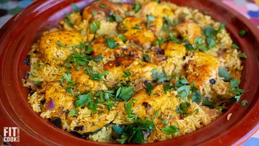 Moroccan Chicken Rice Tagine – One-Pot 30-Minute Meal Prep