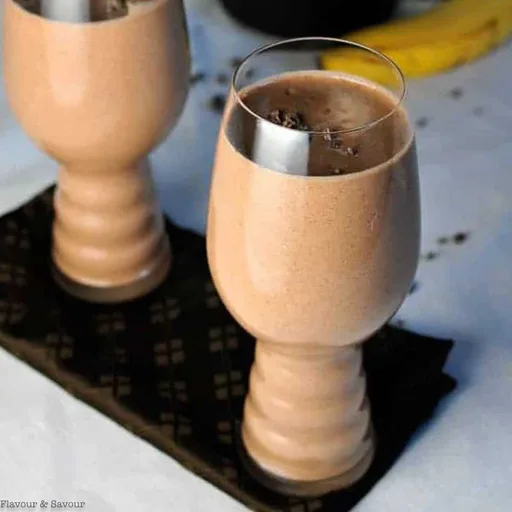 Batido de chocolate y almendras