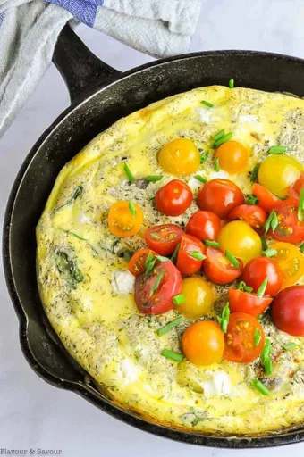 Salmon Frittata