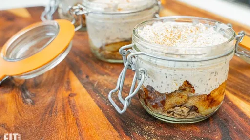Banana Pudding Overnight Oats