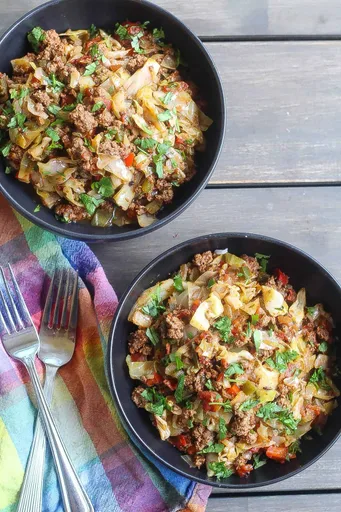 Quick and Easy Beef Cabbage Stir Fry