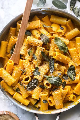Brown Butter Sage Pumpkin Pasta Recipe