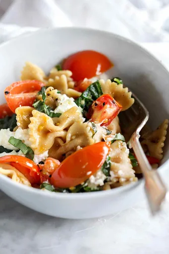 Pasta al Pomodoro y Ricotta