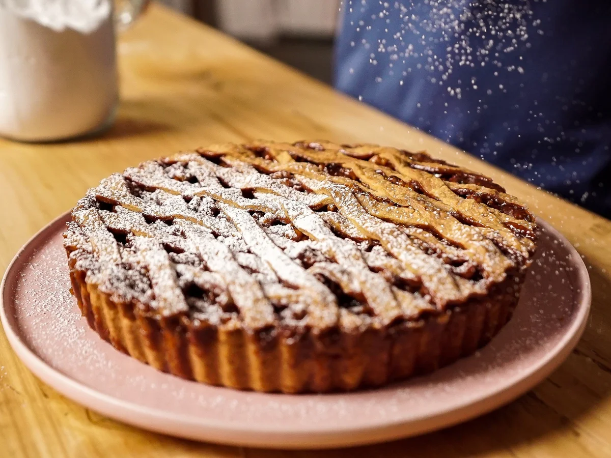 Michel Roux's Salted Caramel Walnut Tart