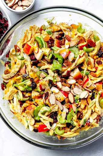 Receta de ensalada de pollo al curry