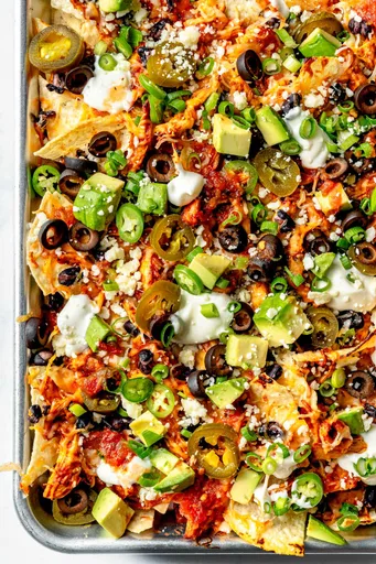 Shredded Chicken Nachos Recipe