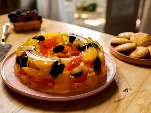 Michel Roux's Gelee de Fruits au Muscat and Sable Breton