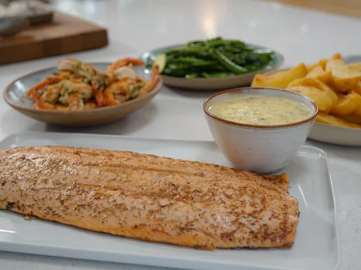 Ganze Lachsseite aus dem Ofen von Tom Kerridge