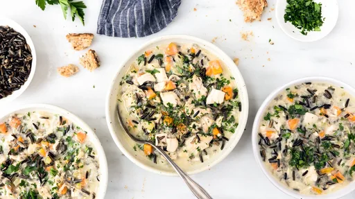 Creamy Chicken and Wild Rice Soup Recipe