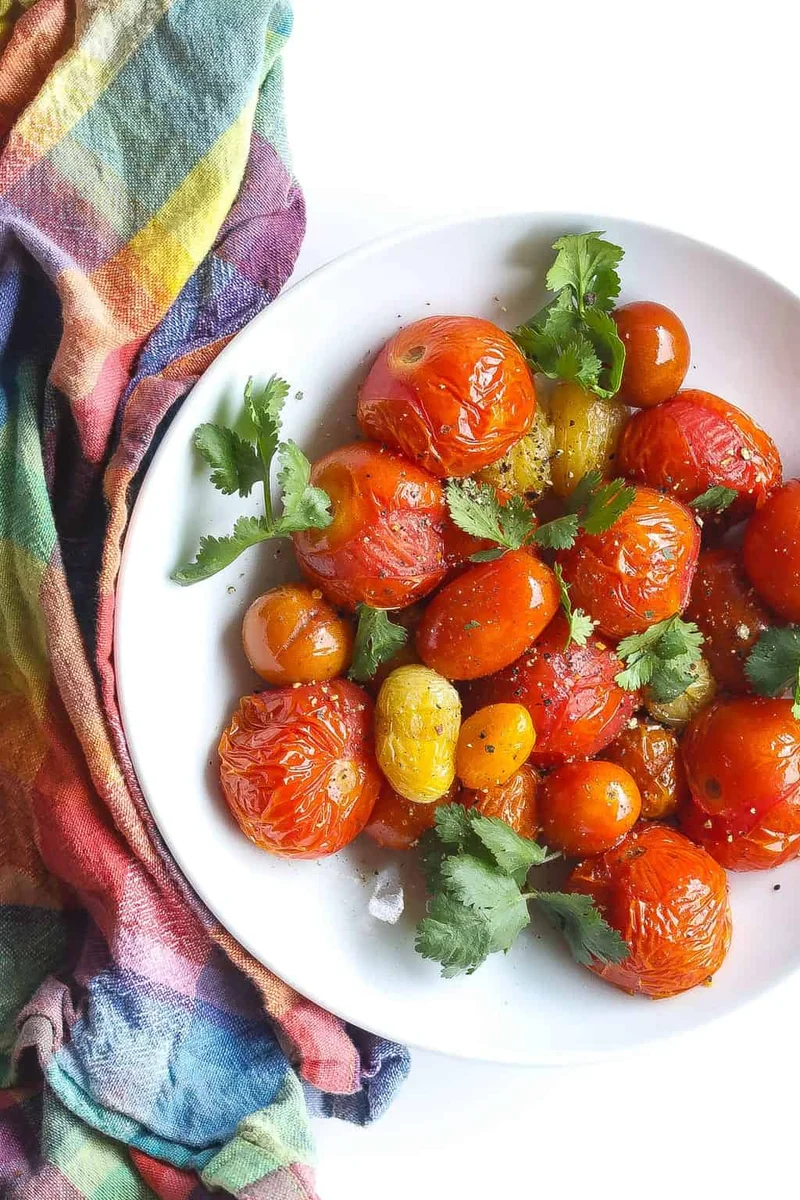Insalata di pomodori affumicati