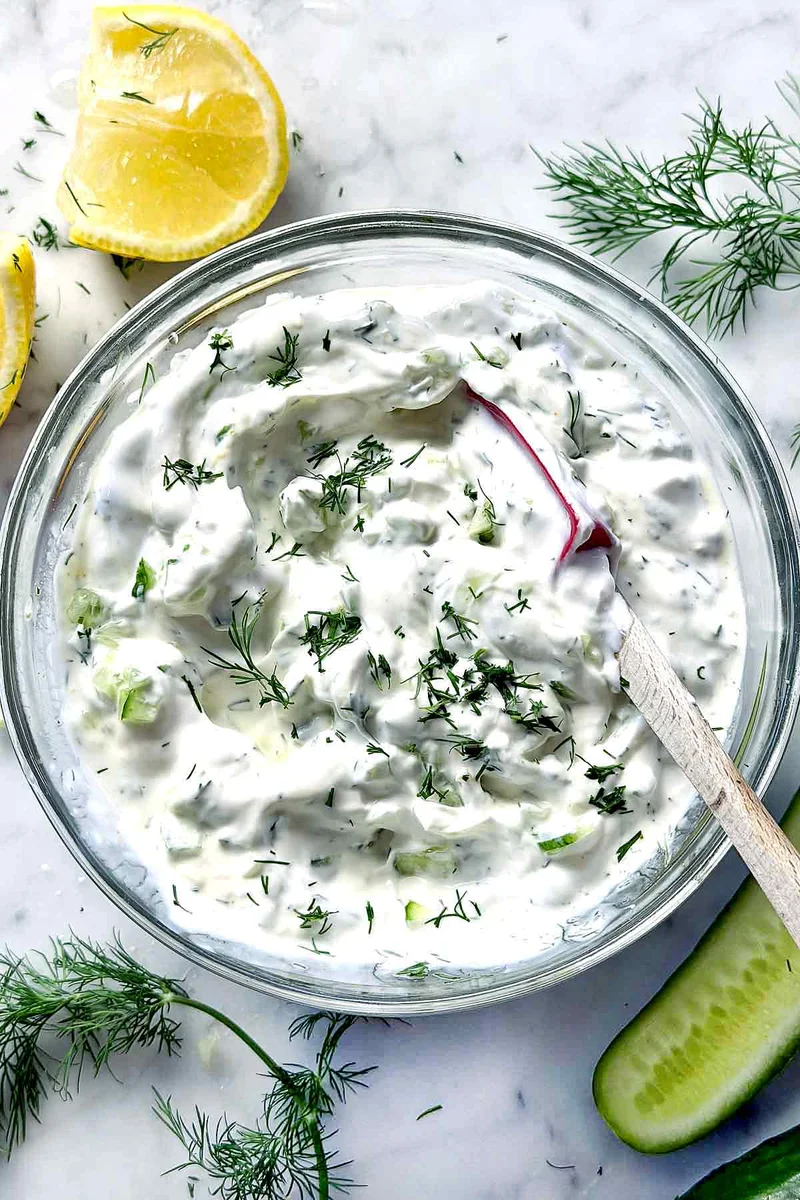 Cucumber Dill Sauce Recipe