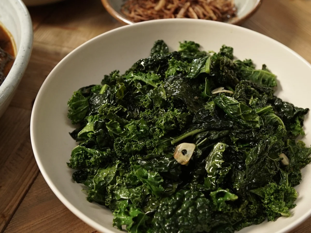 Tom Kerridge's Braised Kale and Cavolo Nero