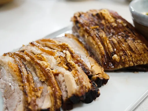 Tom Kerridge's Roast Pork Belly With Apple and Cider Sauce