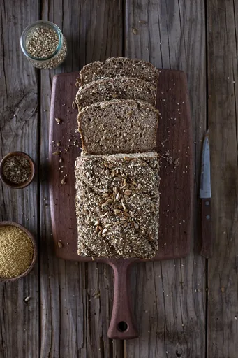 Pan de mijo y alforfón