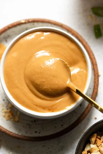 5-Minute Creamy Peanut Sauce (Dressing or Dip)