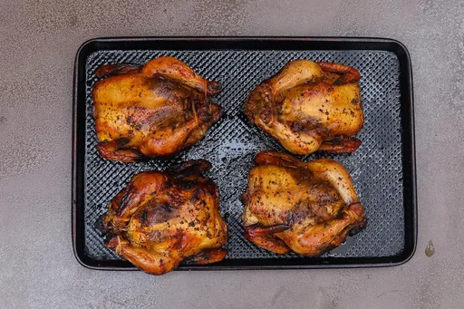 Pollito de Cornualles crujiente