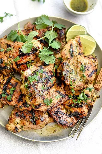 Receta de pollo a la parrilla con cilantro y lima