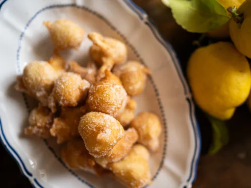 Sophie Grigson's Pettole al Limone (Lemony Fritters)
