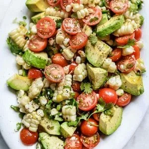Summer Grilled Corn and Avocado Salad Recipe